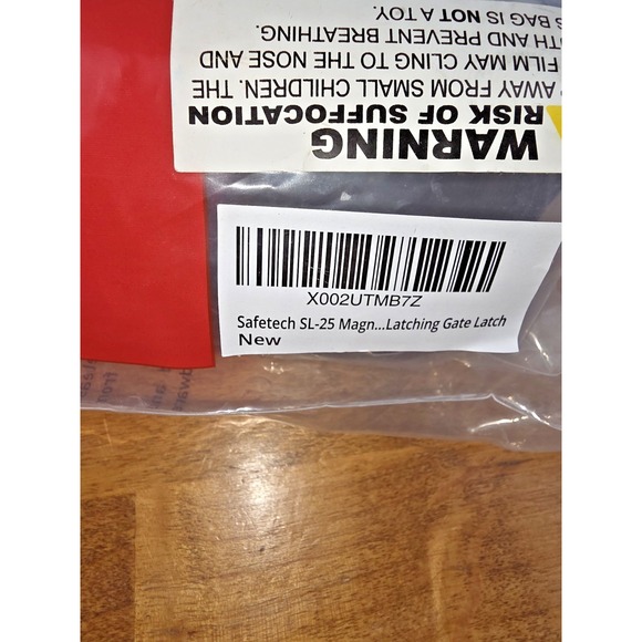 Safetech Hardware Magnetic Top Pull Gate Latch Key Lockable SL-50H 22" H NEW - Picture 6 of 8